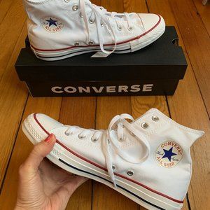 Converse All Star Hi Women's 9.5 Optical White